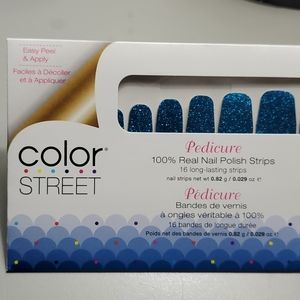 Color Street Pedicure- How Swede it is